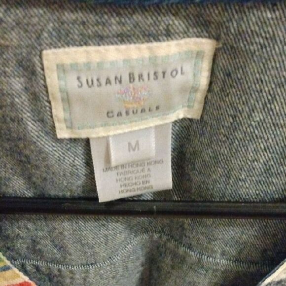 Susan Bristol Multicolor Casual Vest - Picture 2 of 4